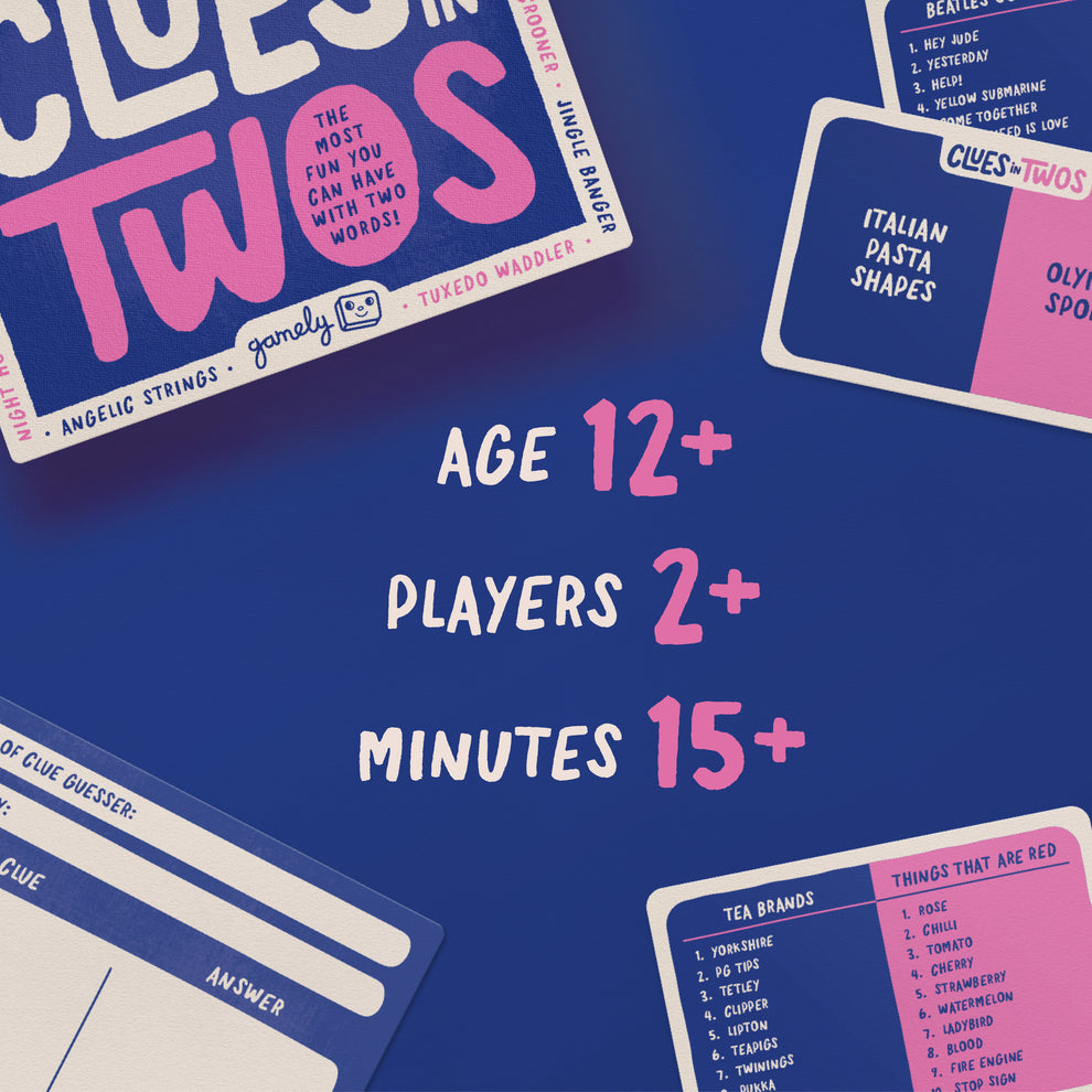 Clues In Twos – Gamely