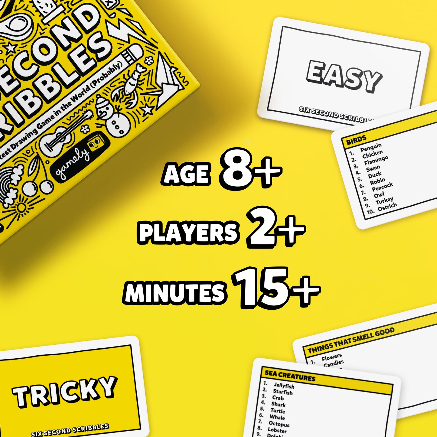 Six Second Scribbles