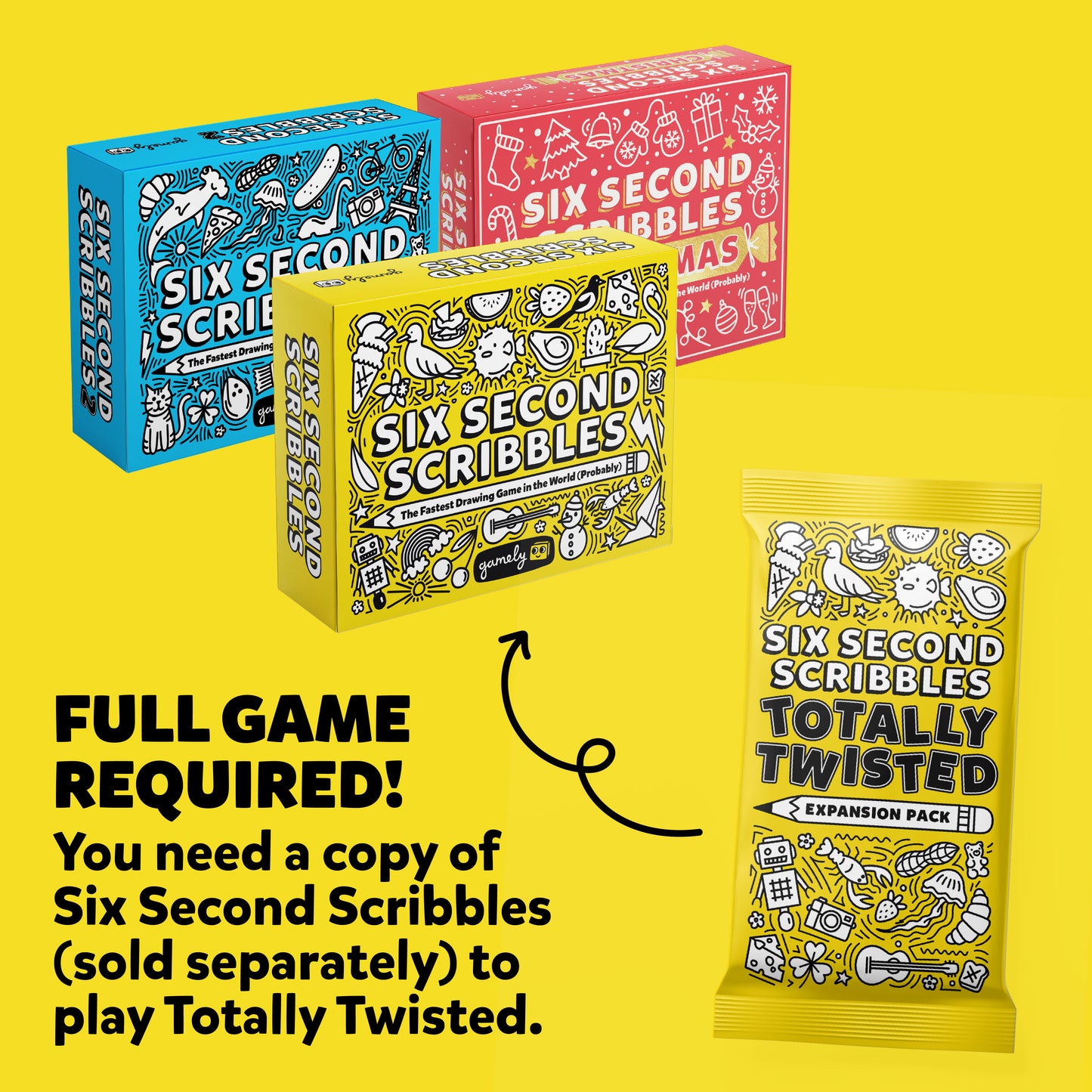 Six Second Scribbles | Totally Twisted!